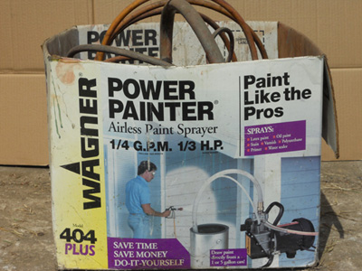 Wagner Airless Paint Sprayer