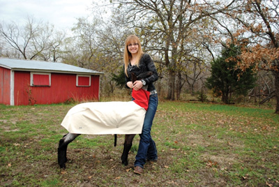 Poly Duck Cotton Sheep Blanket