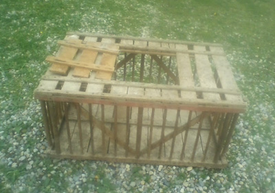 Poultry Chicken Turkey Wood Crates Coop